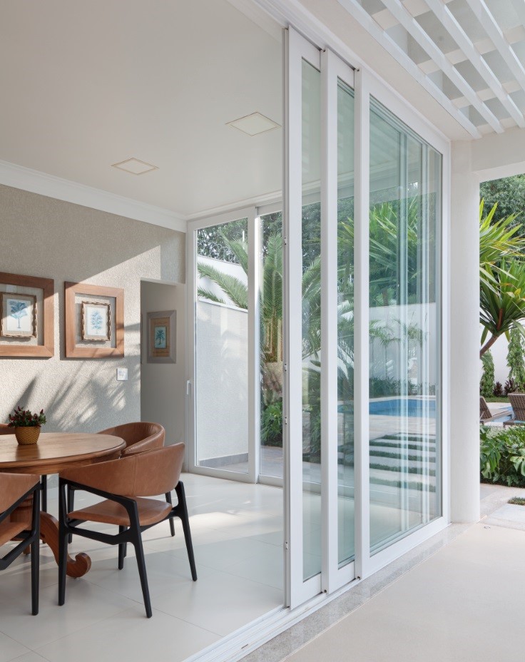 Integração entre interior e exterior